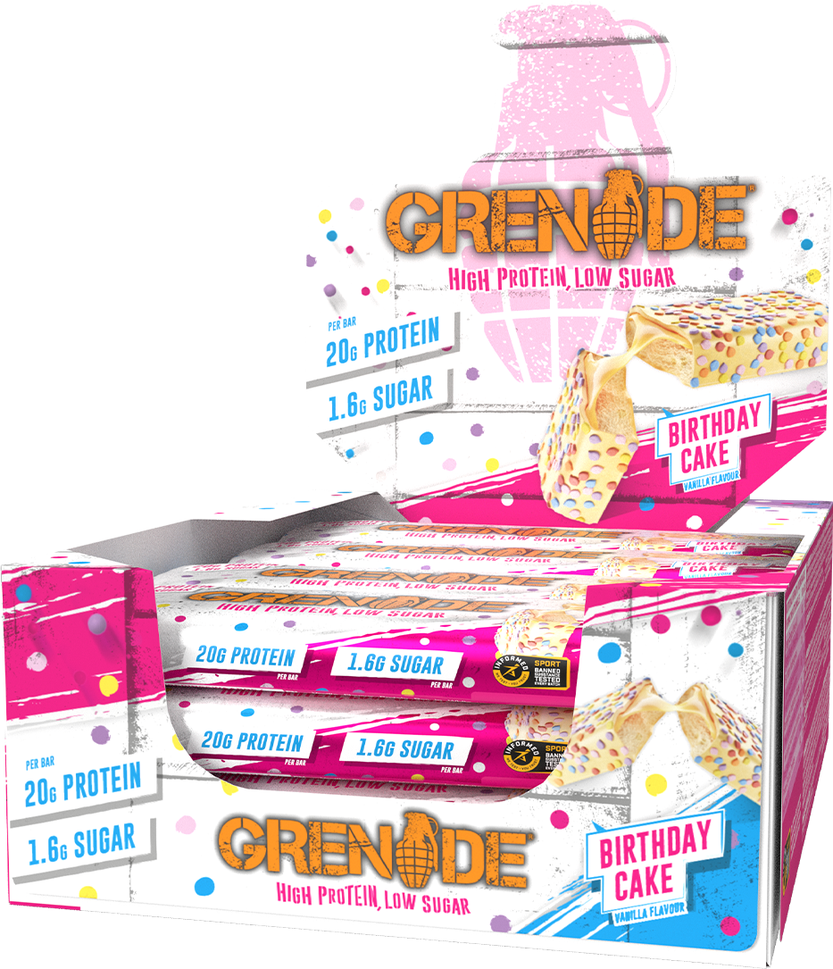 Grenade Carb Killa Protein Bar Birthday Cake (12 x 60 g)