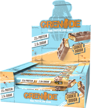 Grenade Protein Bar Pâte à Cookie Pépites de Chocolat (12 x 60 g)