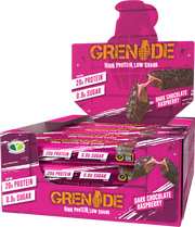 Grenade Protein Bar Chocolat noir Framboise (12 x 60 g)