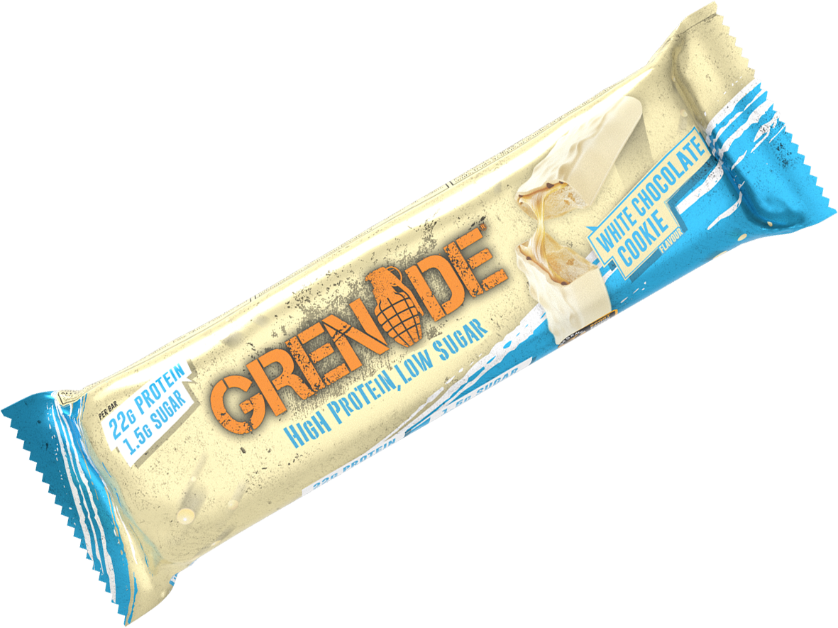 Grenade Protein Bar Cookie Chocolat blanc (12 x 60 g)