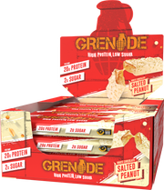 Grenade Protein Bar Chocolat Blanc Cacahuètes Salées (12 x 60 g)