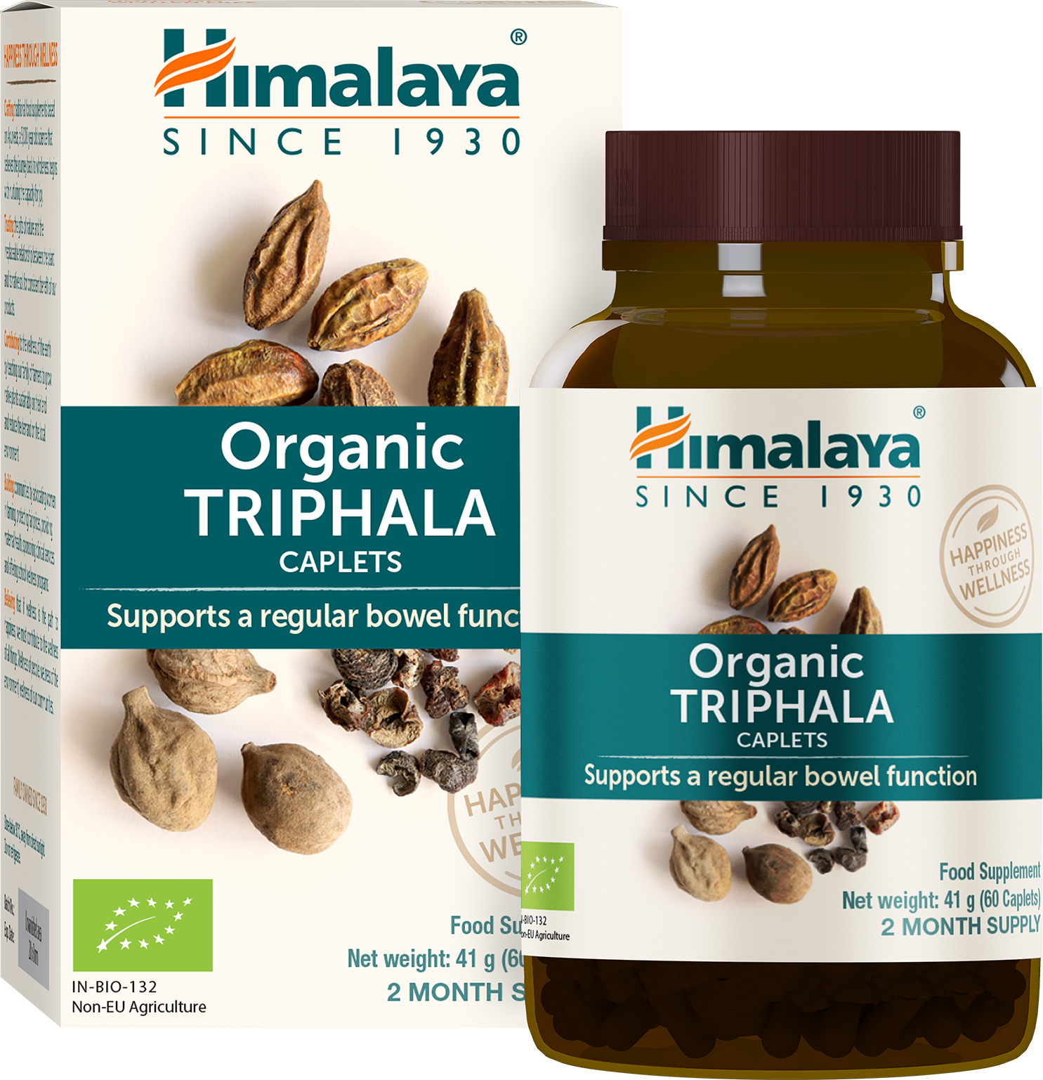 Himalaya Organic Triphala (60 caps)