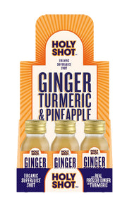 HOLYSHOT Gingembre Curcuma Ananas (12 x 60 ml)
