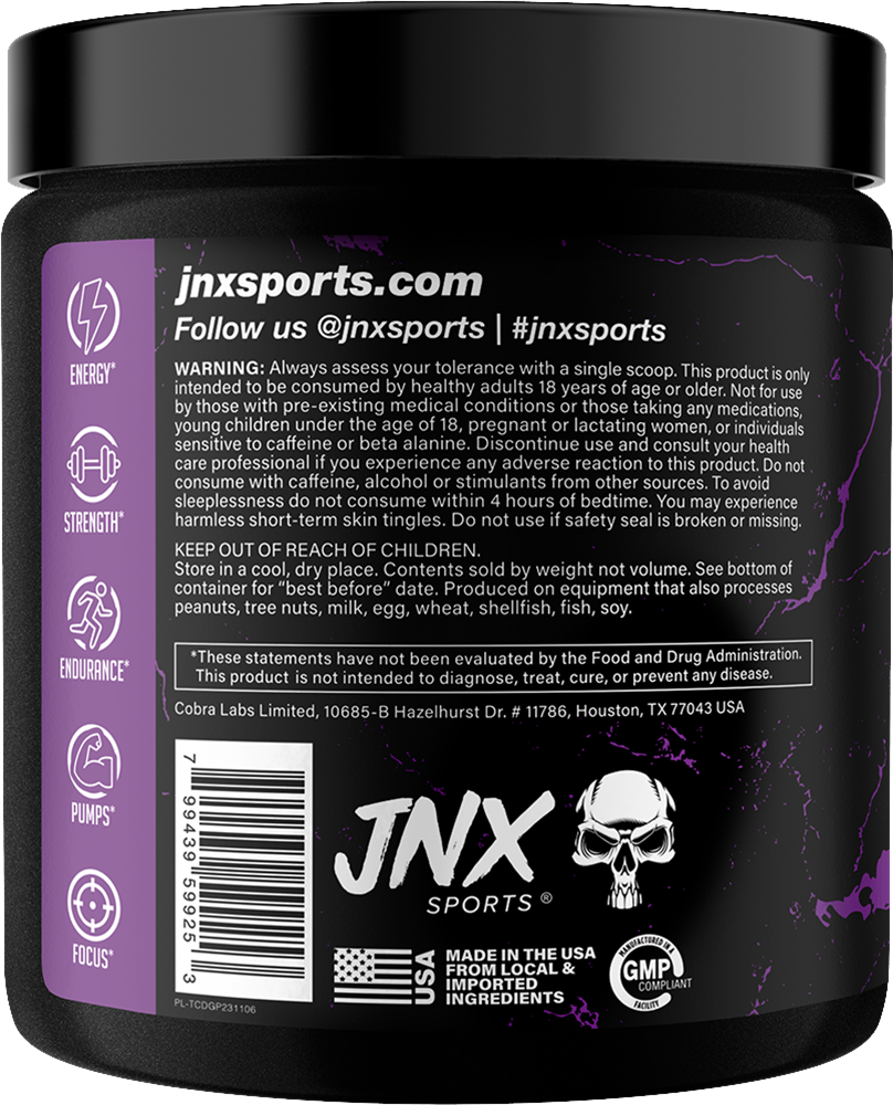 JNX Sports The Curse Dark Grape (250 g)