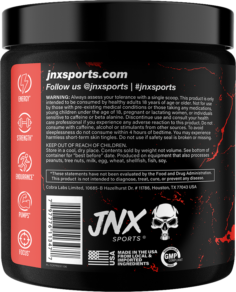 JNX Sports The Curse Fruit Punch (250 g)