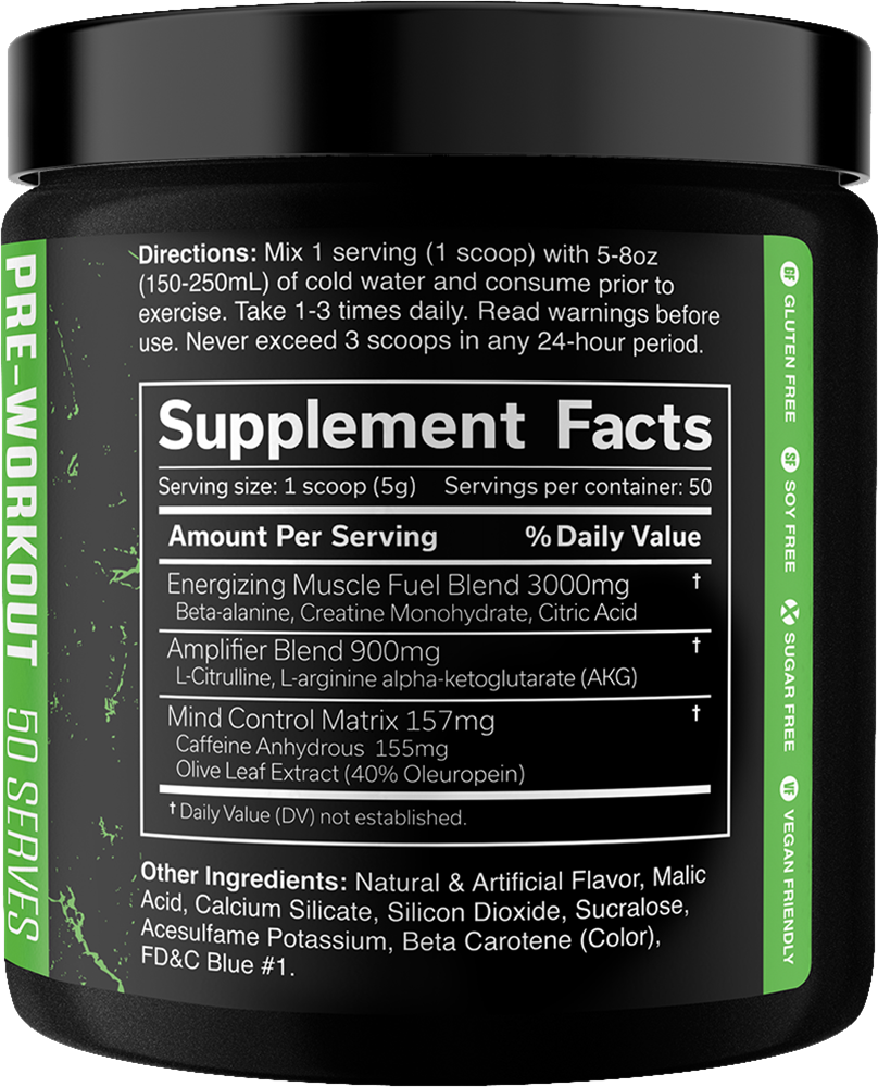 JNX Sports The Curse Pomme verte (250 g)