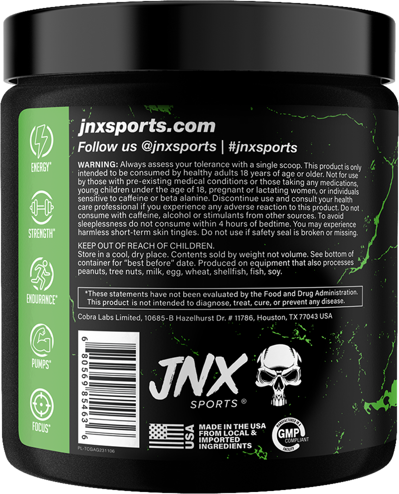 JNX Sports The Curse Pomme verte (250 g)