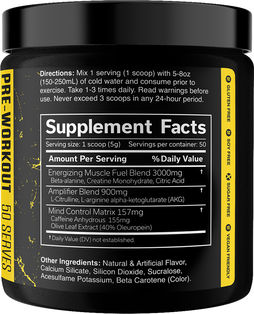 JNX Sports The Curse Lemon Rush (250 g)