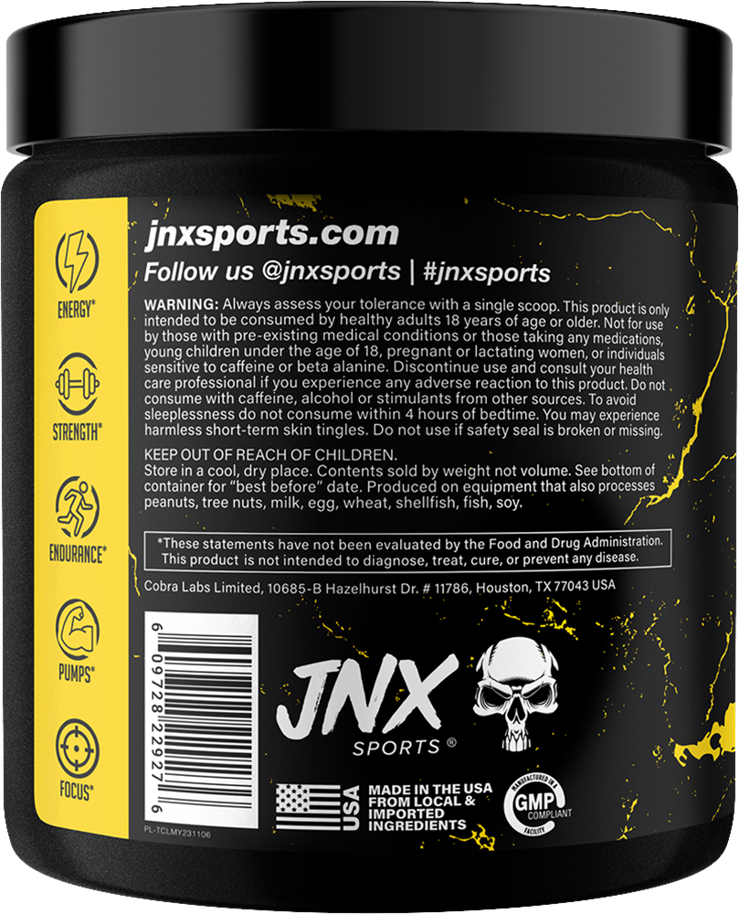 JNX Sports The Curse Lemon Rush (250 g)