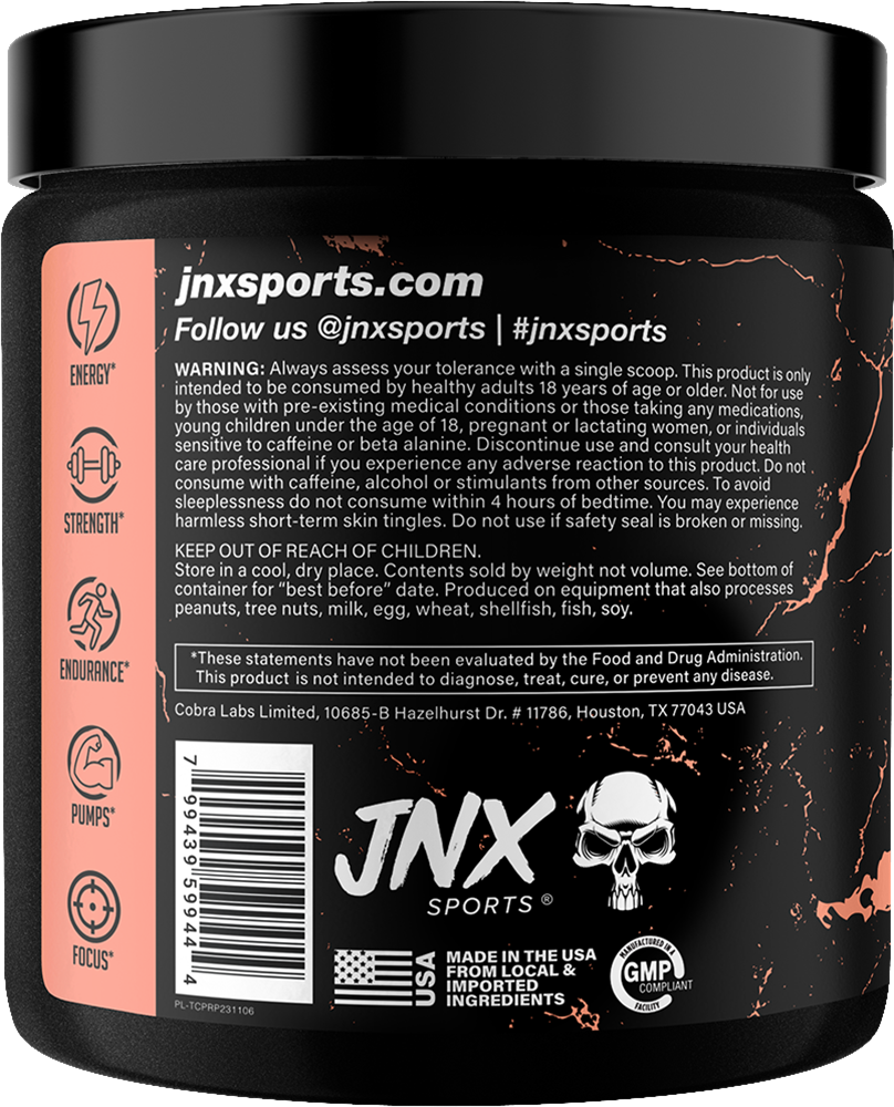 JNX Sports The Curse Peach Rings (250 g)