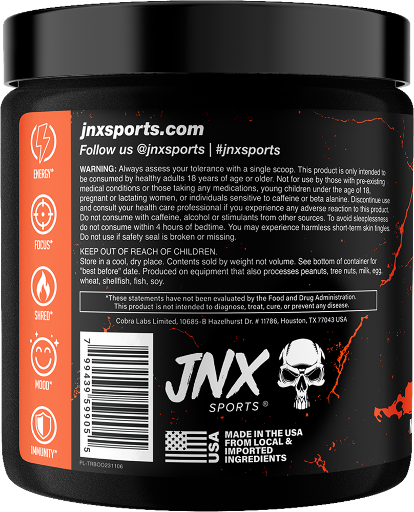 JNX Sports The Ripper Orange sanguine (150 g)