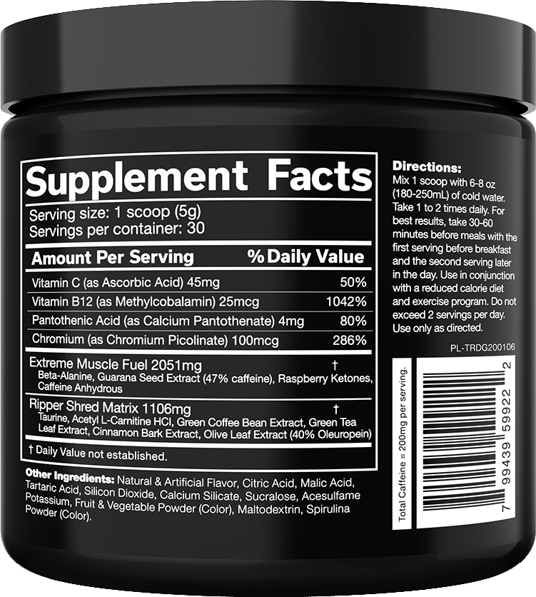 JNX Sports The Ripper Dark Grape (150 g)