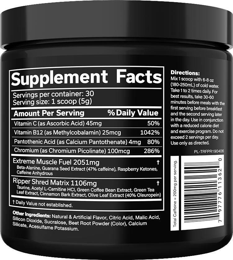 JNX Sports The Ripper Fruit Punch (150 g)