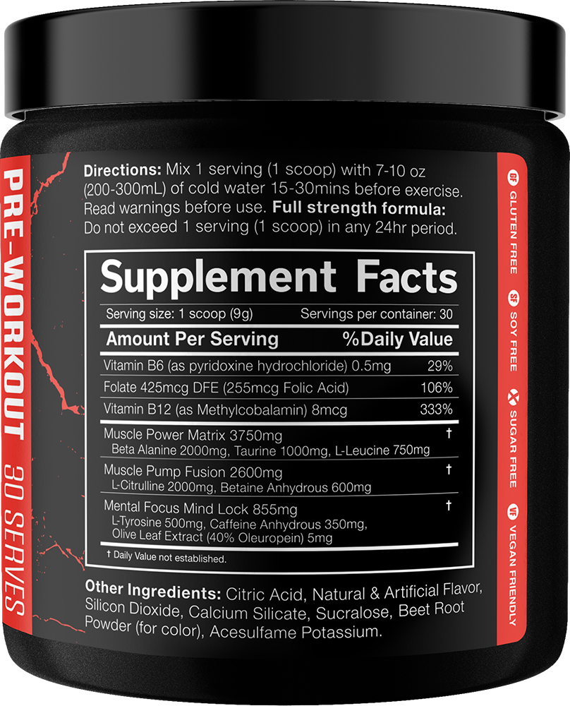 JNX Sports The Shadow Fruit Punch (270 g)