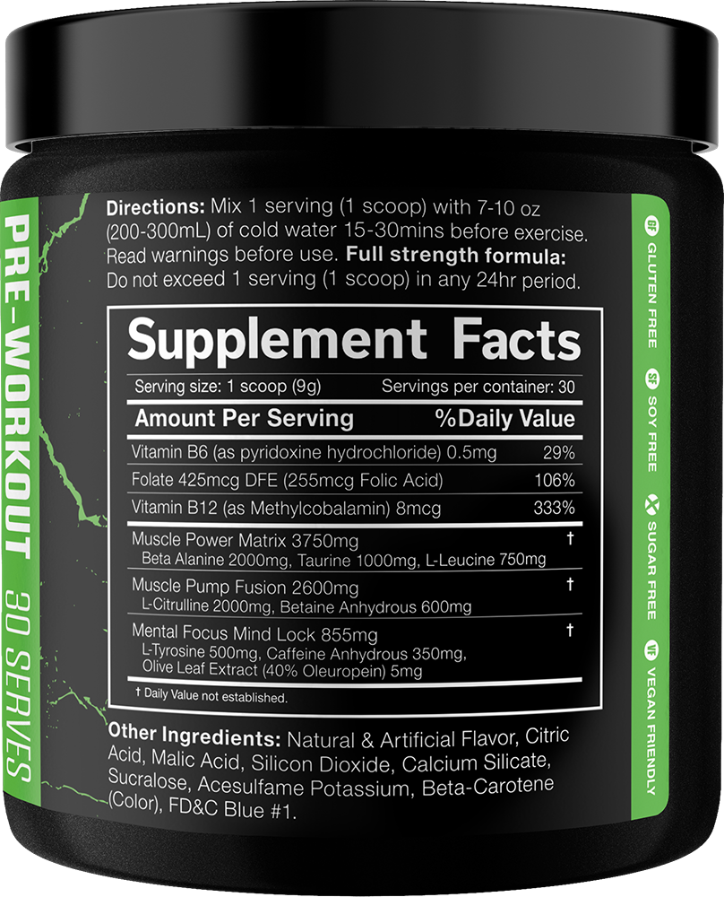 JNX Sports The Shadow Pomme verte (270 g)