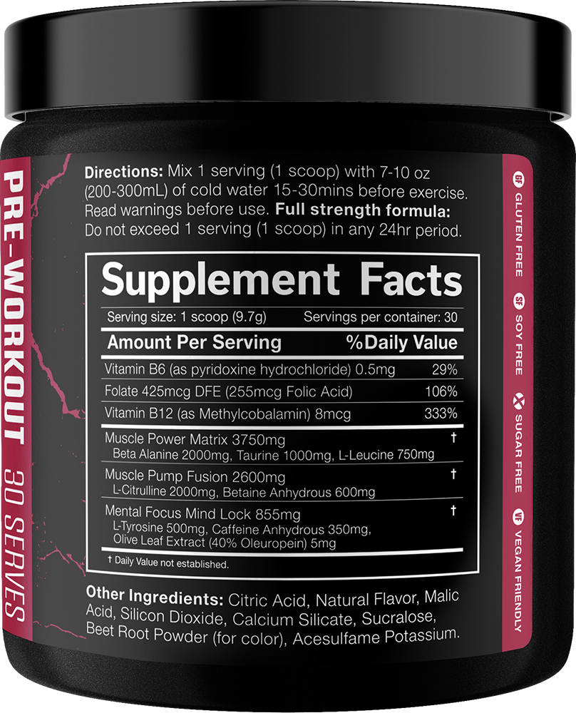 JNX Sports The Shadow Fraise Ananas (270 g)