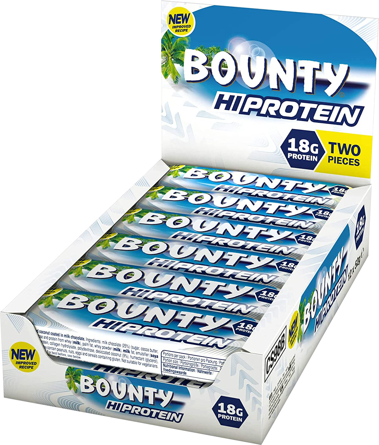 Bounty HiProtein Bar (12 x 52 g)