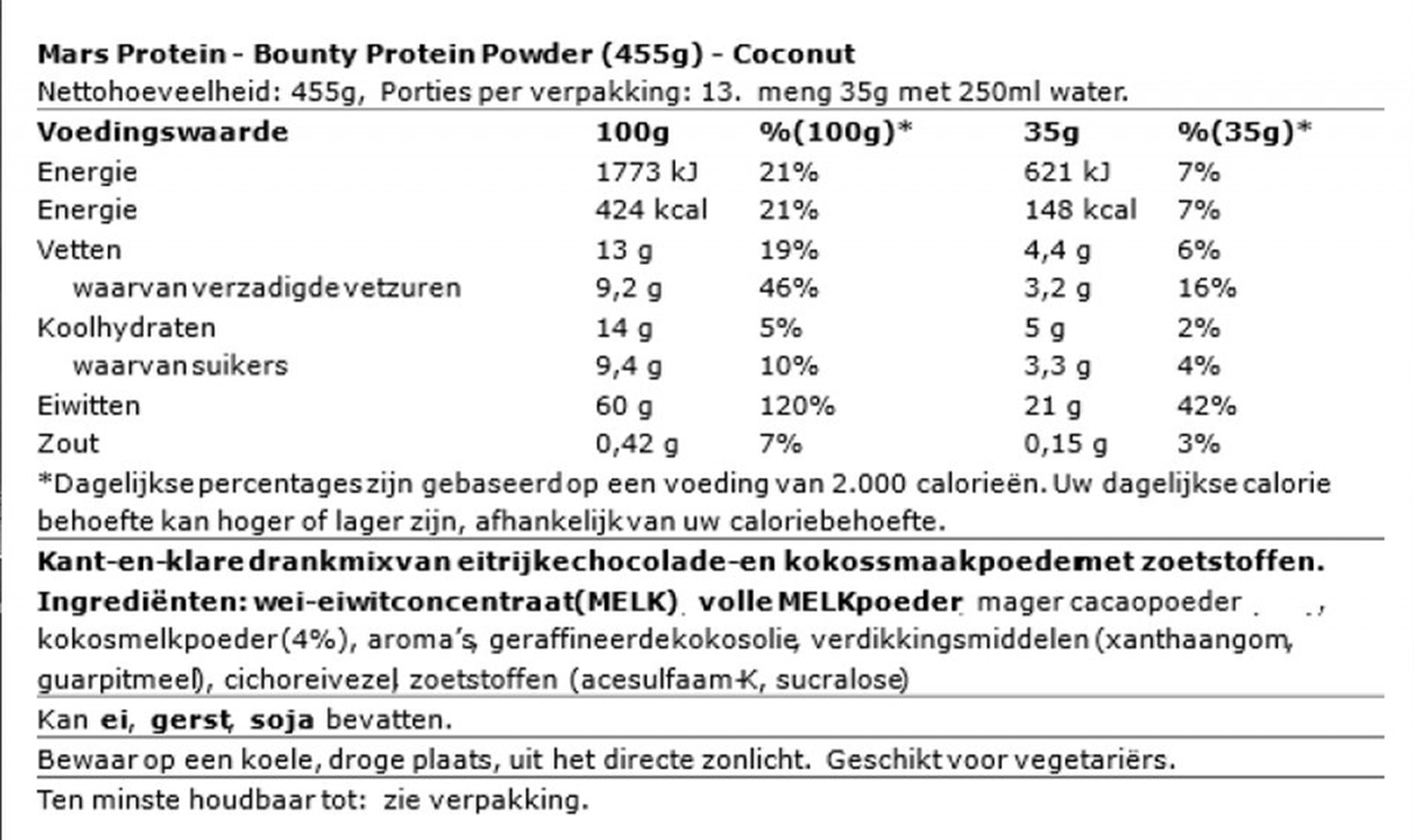 Bounty HiProtein Powder (455 g)