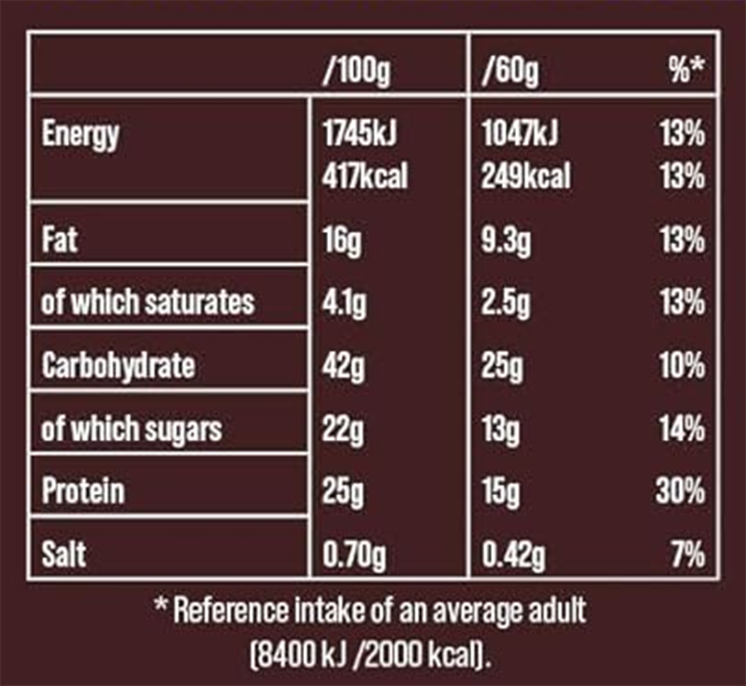 Snickers HiProtein Cookie Chocolat & Cacahuète (12 x 60 g)