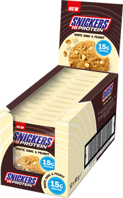 Snickers HiProtein Cookie Chocolat blanc & Cacahuète (12 x 60 g)