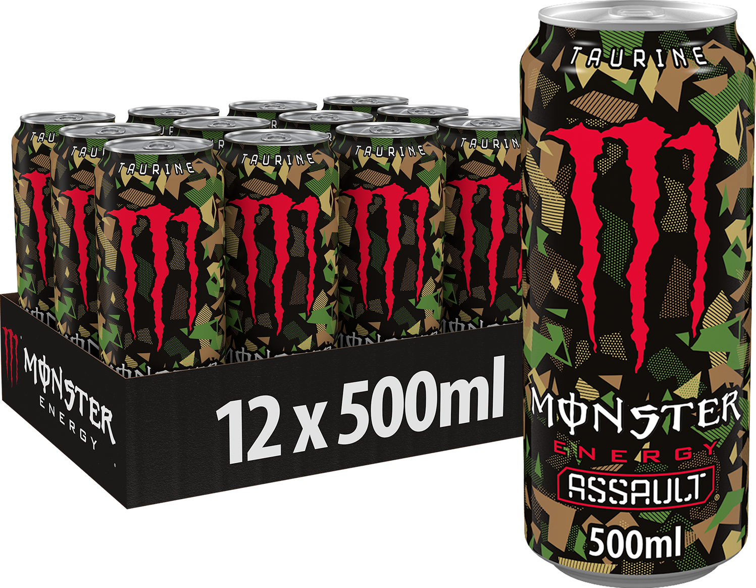 Monster Energy Assault (12 x 500 ml)