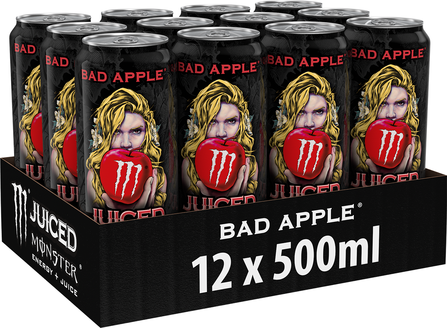 Monster Energy Juiced Bad Apple (12 x 500 ml)