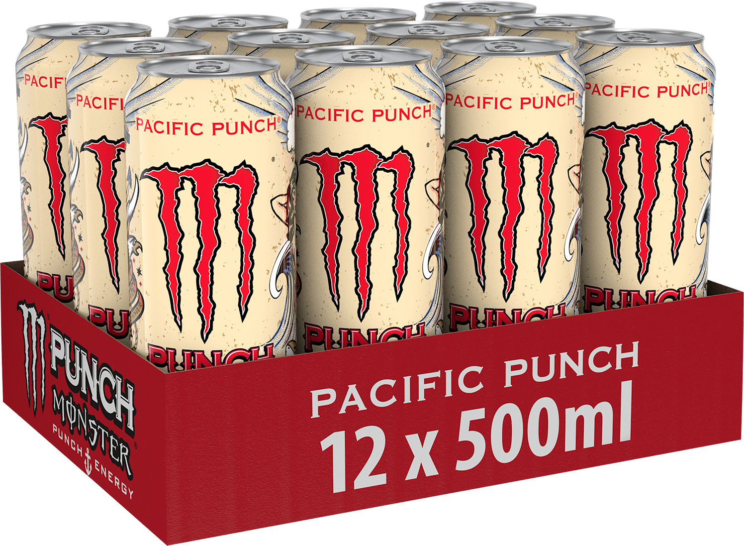 Monster Energy Punch Pacific Punch (12 x 500 ml)