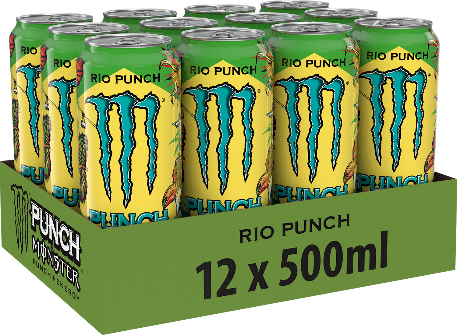 Monster Energy Rio Punch (12 x 500 ml)