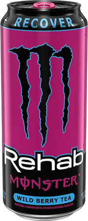 Monster Energy Rehab Thé à la pêche (1 x 458 ml)