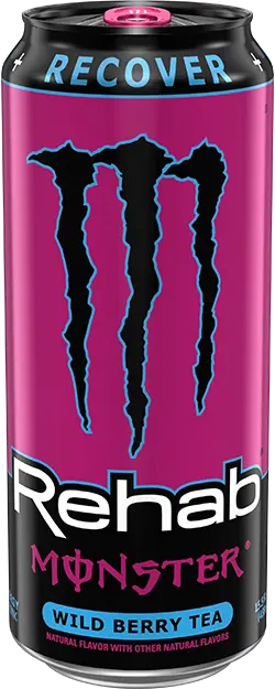 Monster Energy Rehab Thé à la pêche (1 x 458 ml)