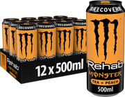 Monster Energy Rehab Thé à la pêche (12 x 500 ml)