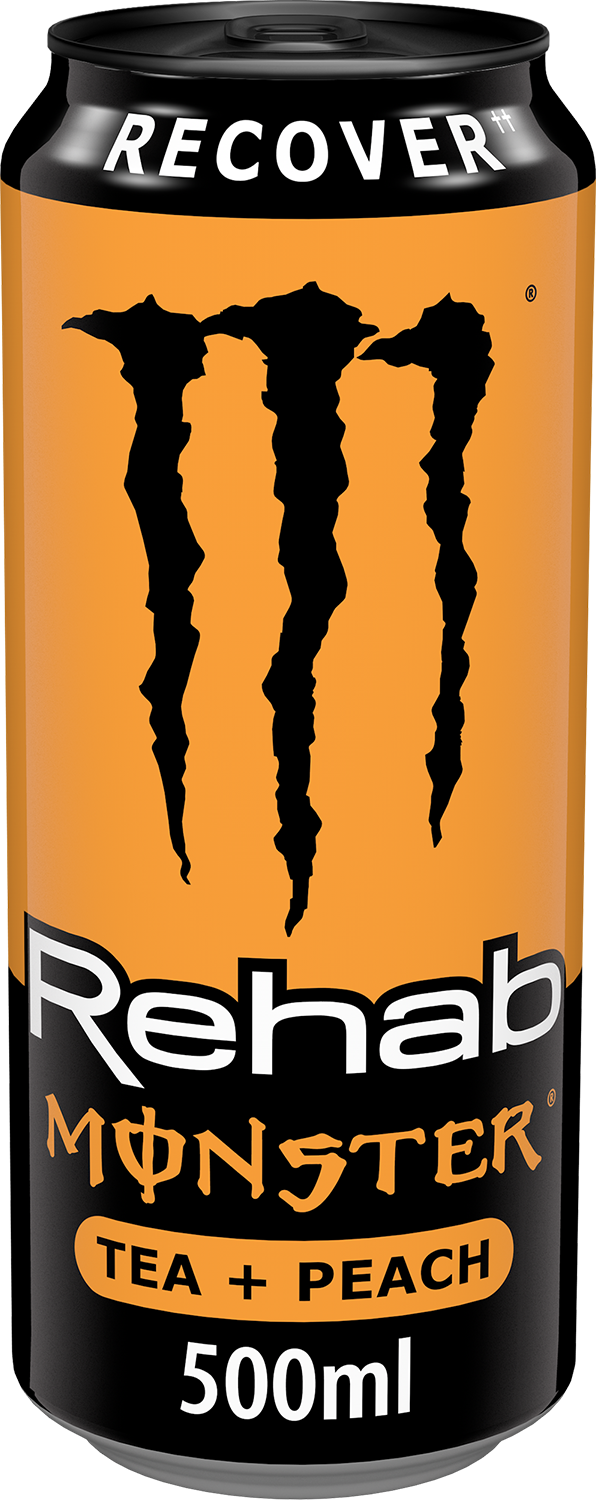 Monster Energy Rehab Thé à la pêche (12 x 500 ml)