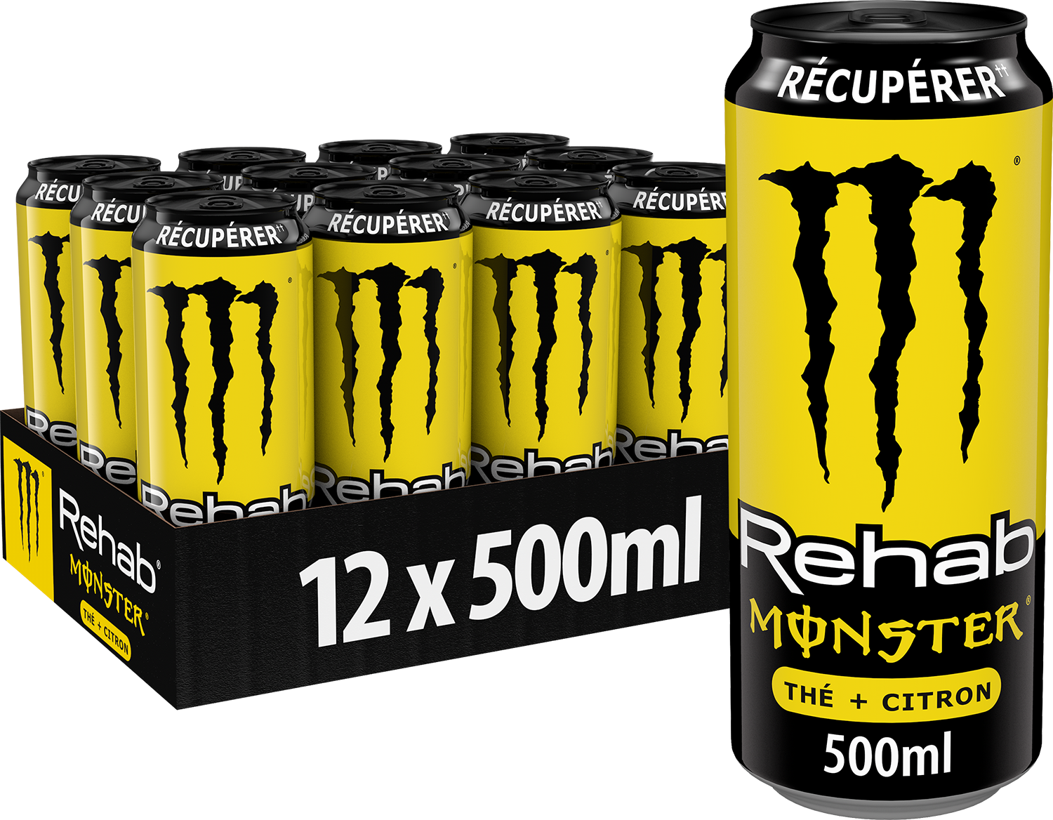 Monster Energy Rehab Thé + Limonade (12 x 500 ml)