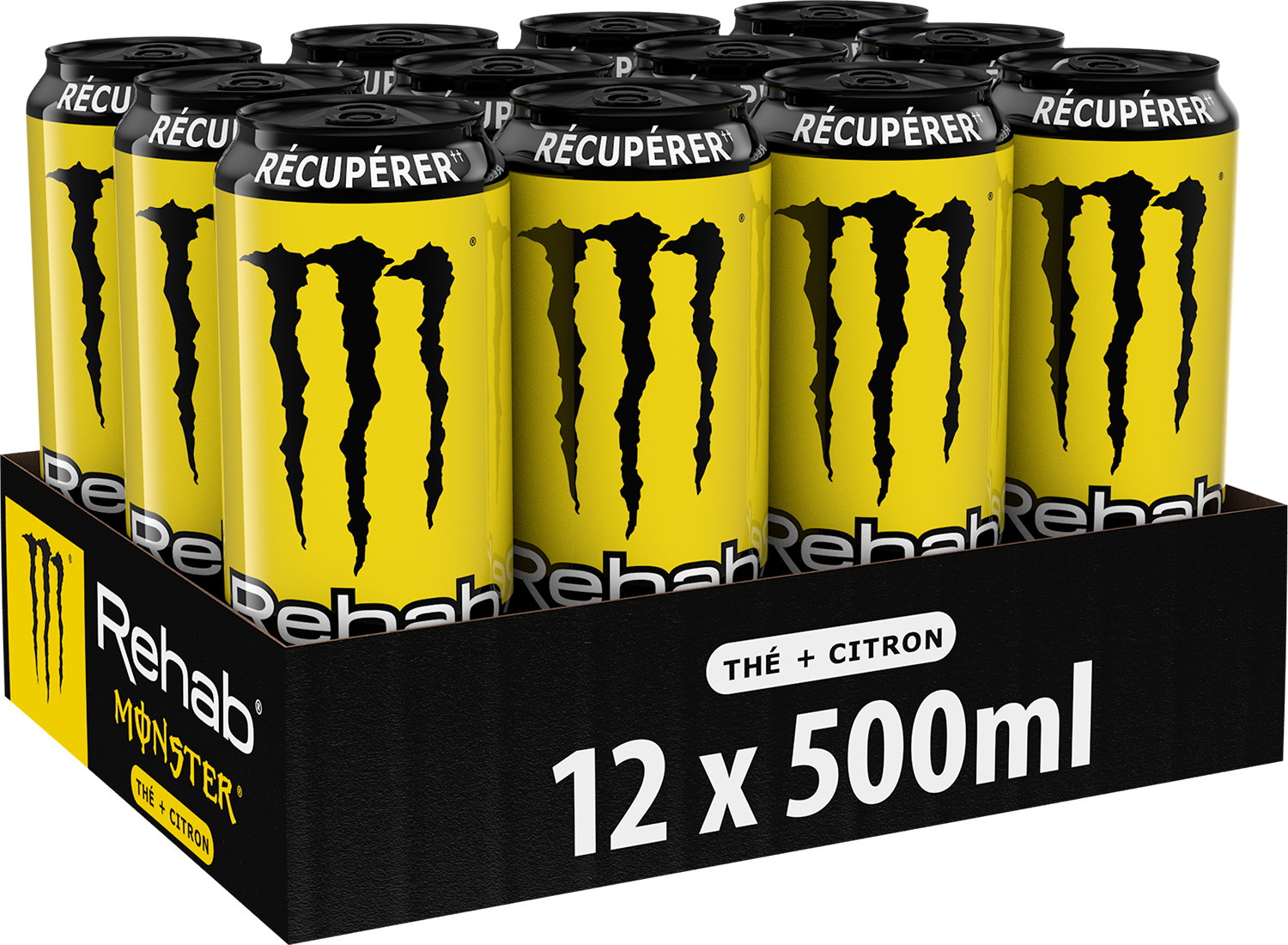 Monster Energy Rehab Thé + Limonade (12 x 500 ml)