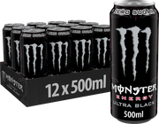 Monster Energy Ultra Black (12 x 500 ml)