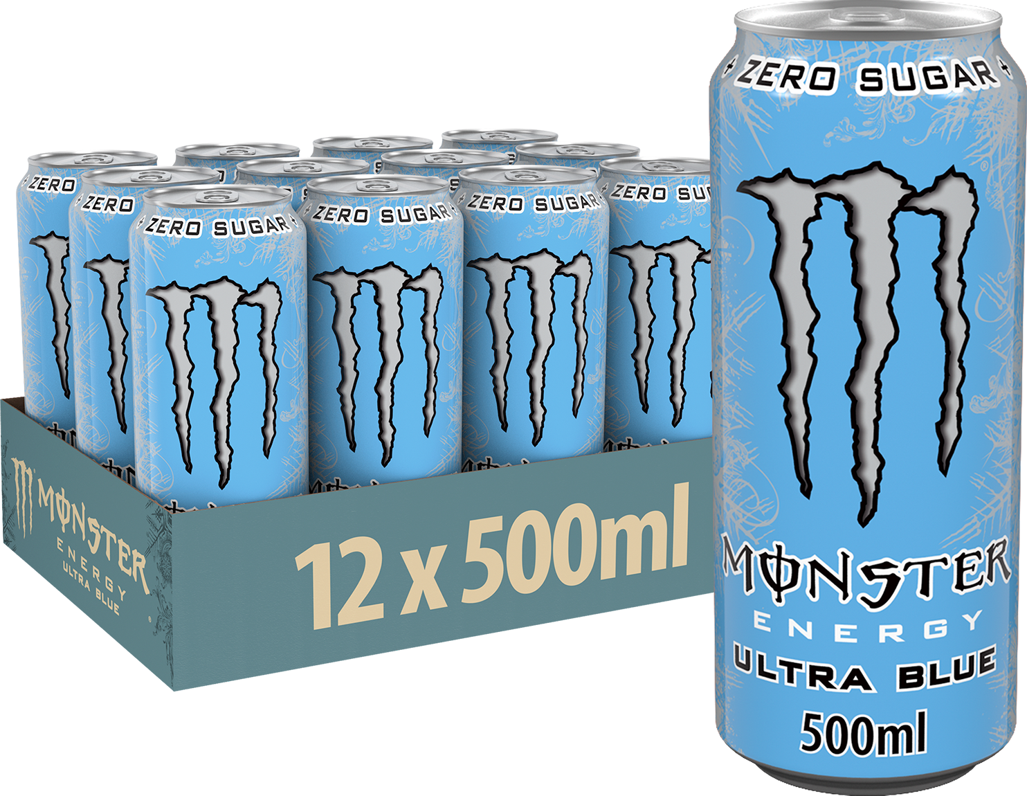 Monster Energy Ultra Blue (12 x 500 ml)