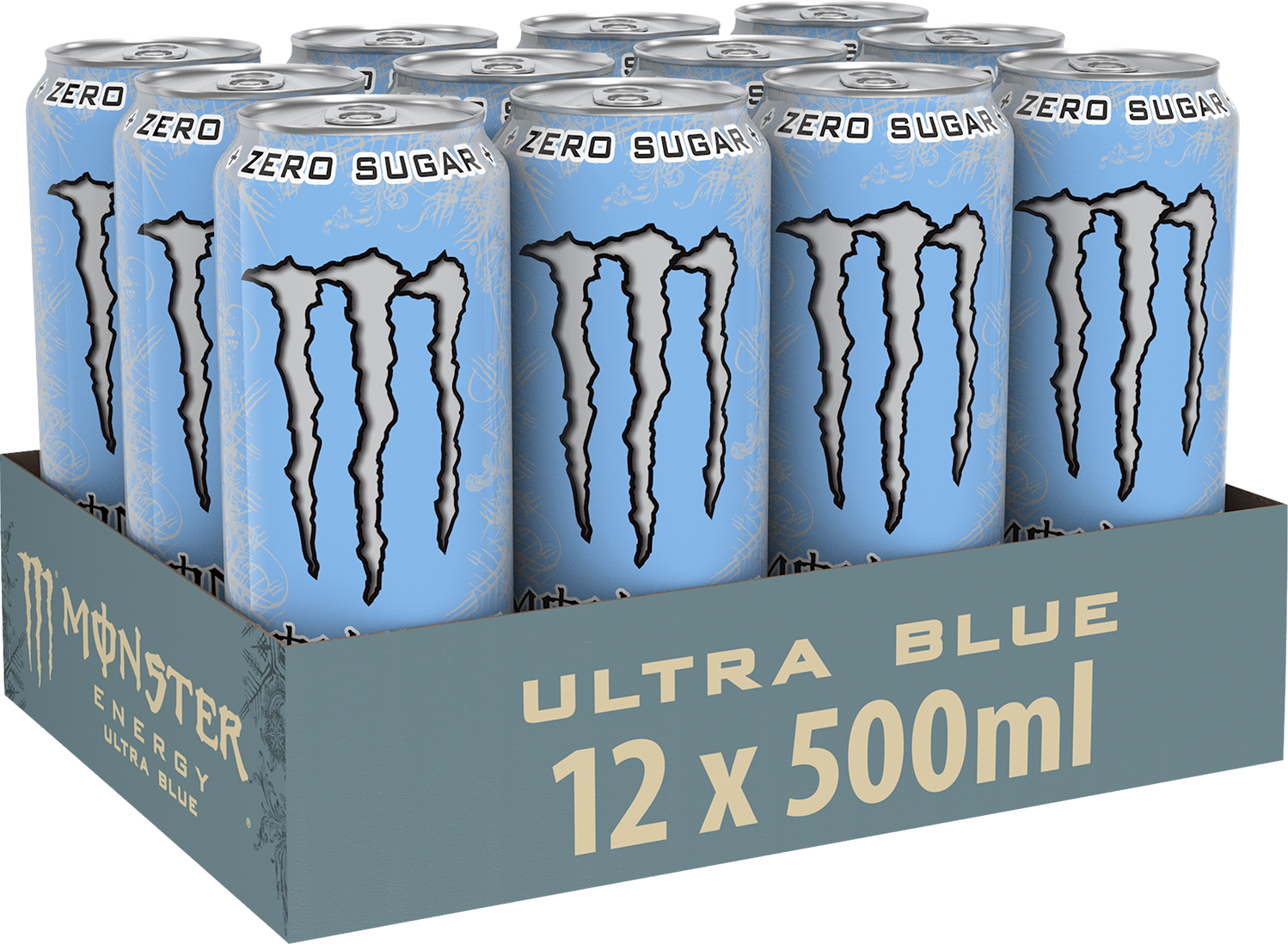 Monster Energy Ultra Blue (12 x 500 ml)
