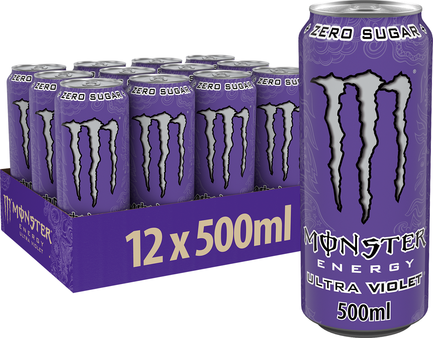 Monster Energy Ultra Violet (12 x 500 ml)