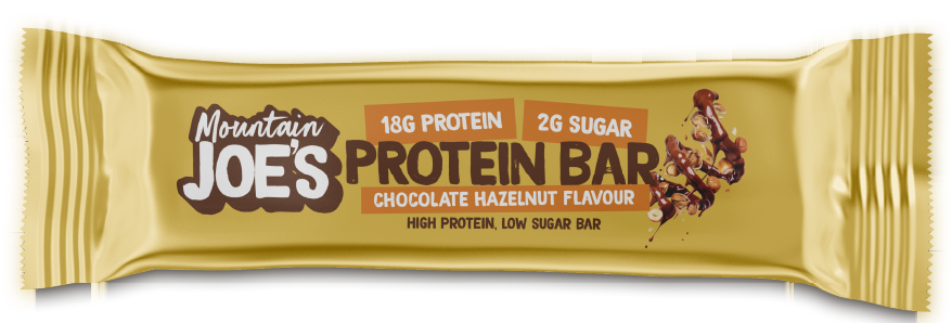 Mountain Joe's Protein Bar Chocolat Noisette (12 x 55 g)