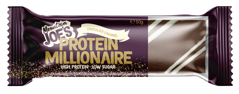 Mountain Joe's Protein Millionaire Chocolat Caramel (10 x 50 g)