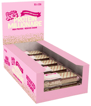 Mountain Joe's Protein Millionaire Framboise Chocolat blanc (10 x 50 g)