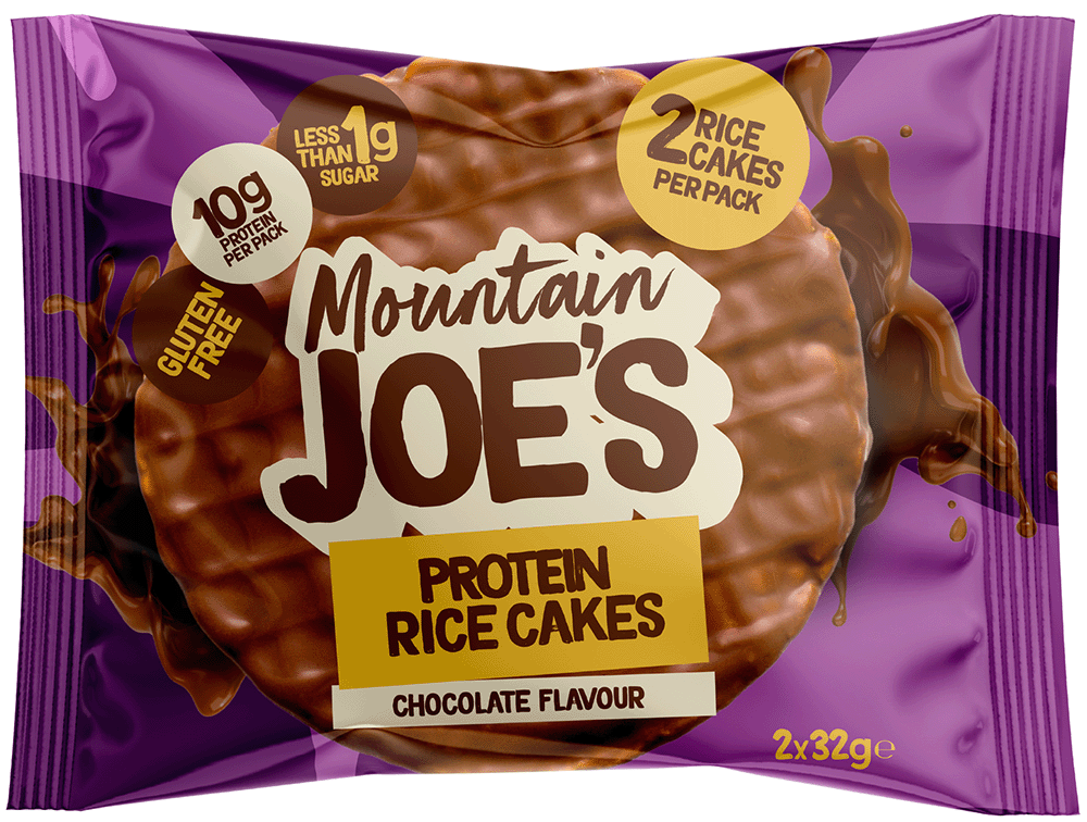 Mountain Joe's Protein Rice Cakes Chocolat (12 x 64 g)