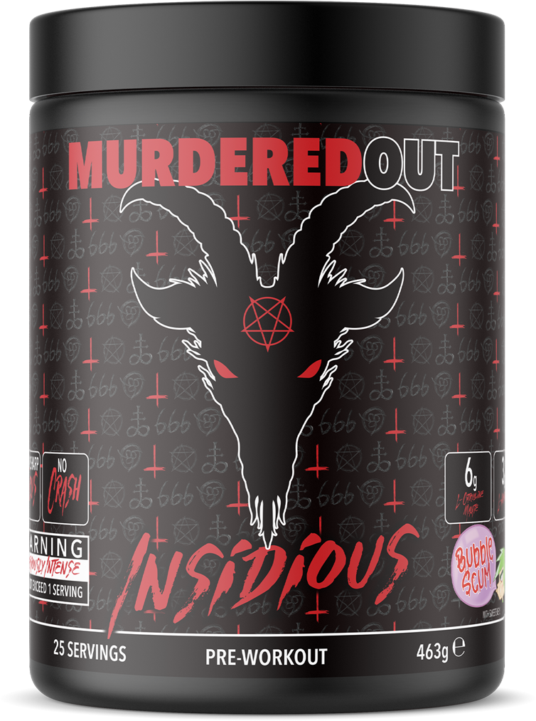 Murdered Out Insidious Pre-workout