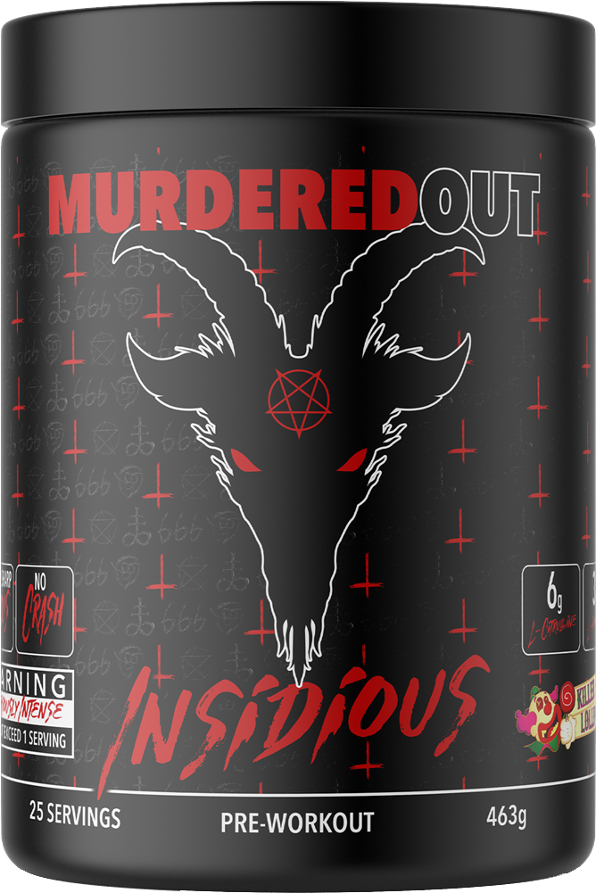 Murdered Out Insidious Pre-workout