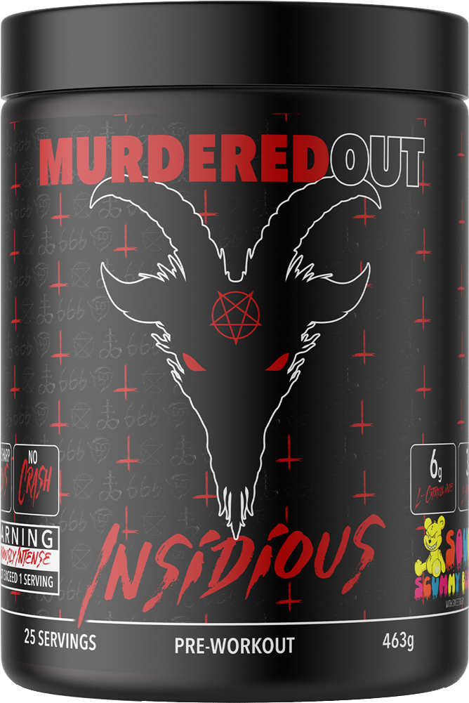 Murdered Out Insidious Pre-workout
