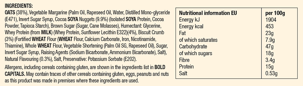 Muscle Moose Big Protein Flapjack