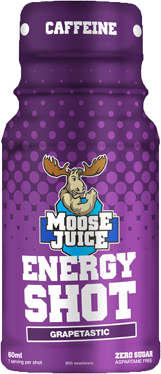 Muscle Moose Energy Shots Grapetastic (12 x 60 ml)