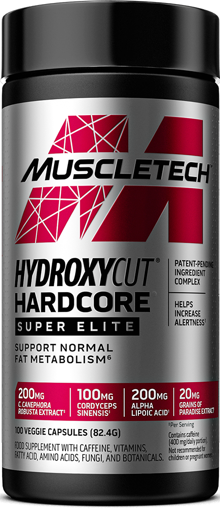 MuscleTech Hydroxycut Hardcore Super Elite (100 gélules)