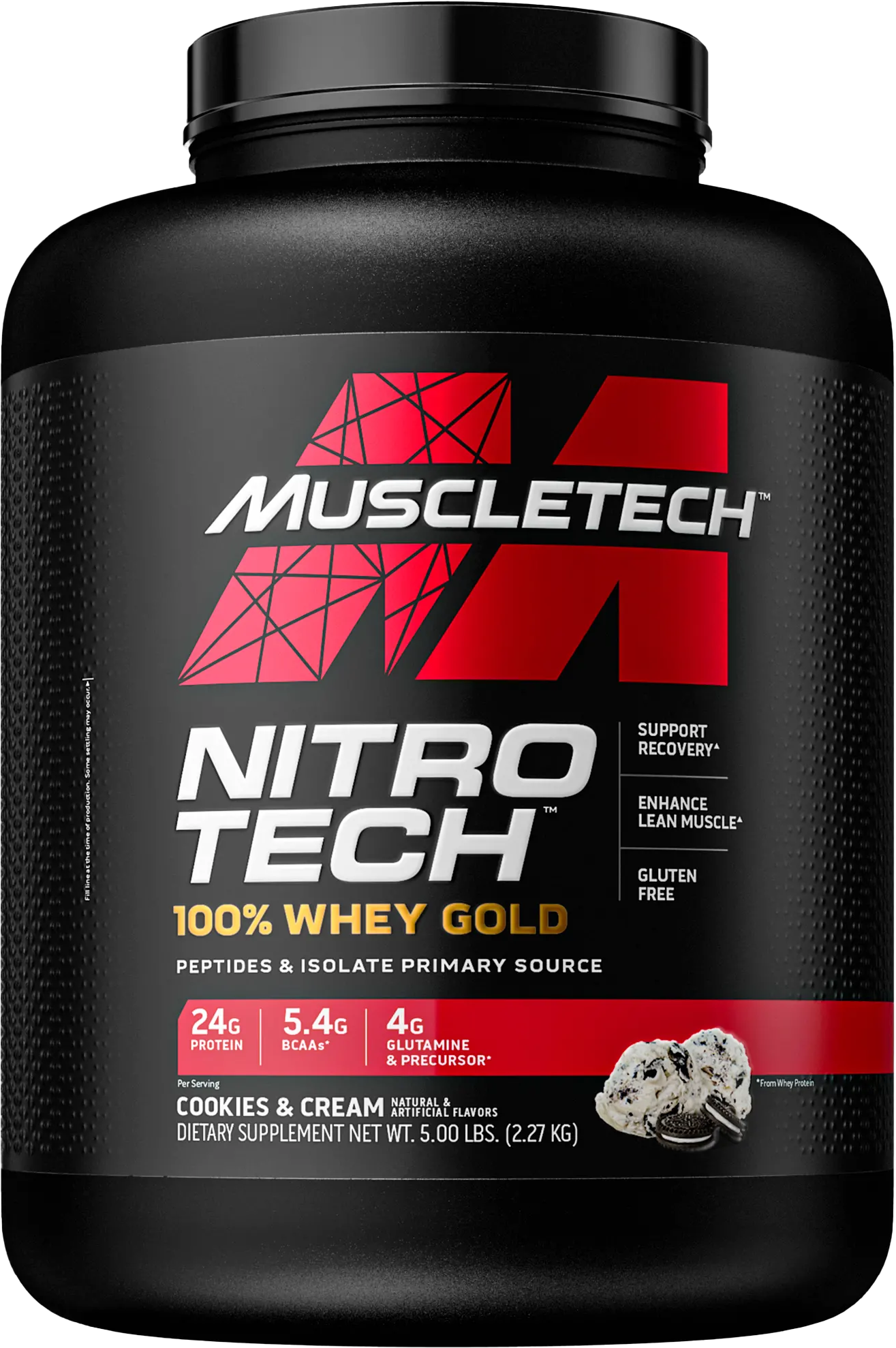 MuscleTech Nitro Tech 100% Whey Gold
