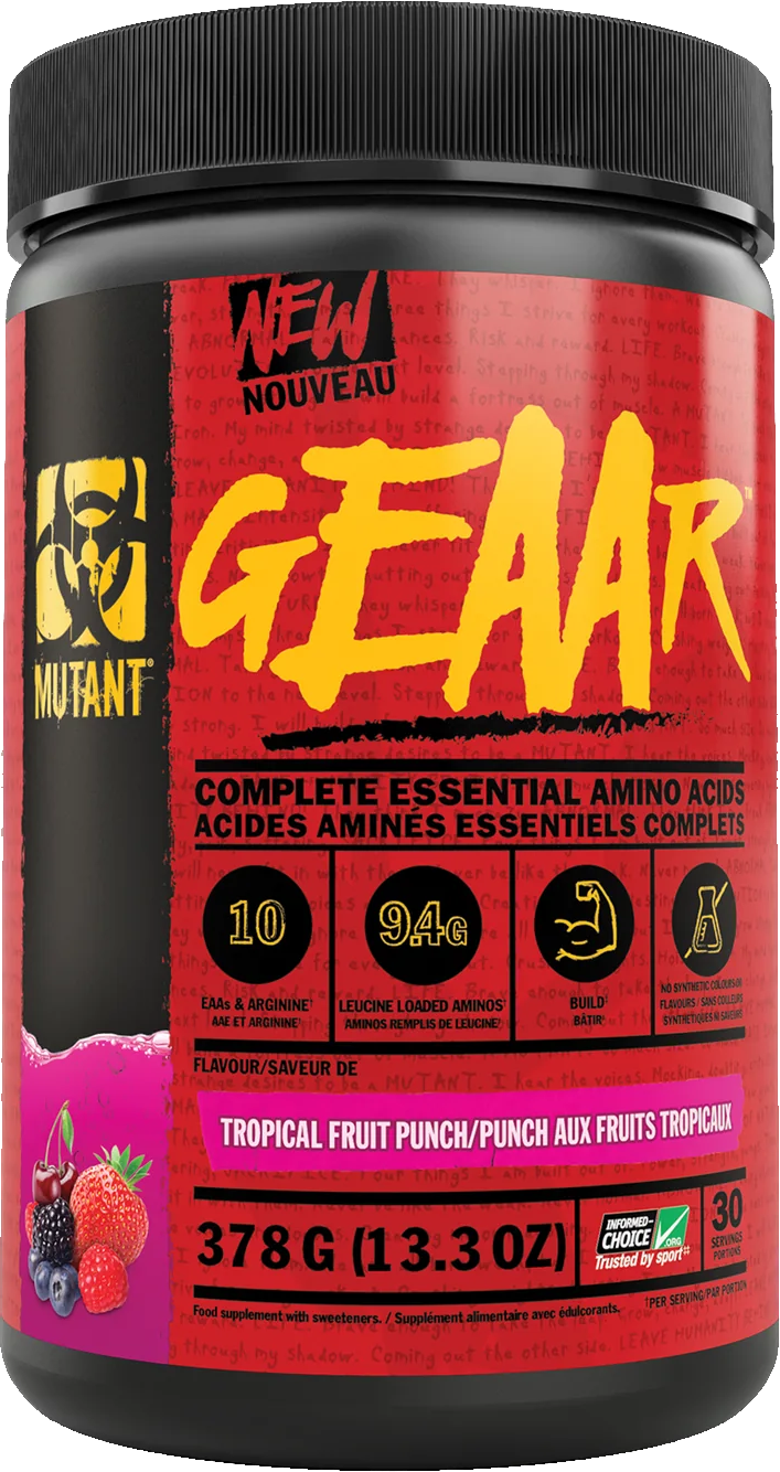 Mutant GEAAR Tropical Fruit Punch (378 g)